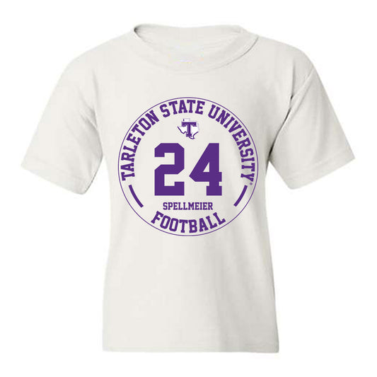 Tarleton State - NCAA Football : CJ Spellmeier - Classic Fashion Shersey Youth T-Shirt-0