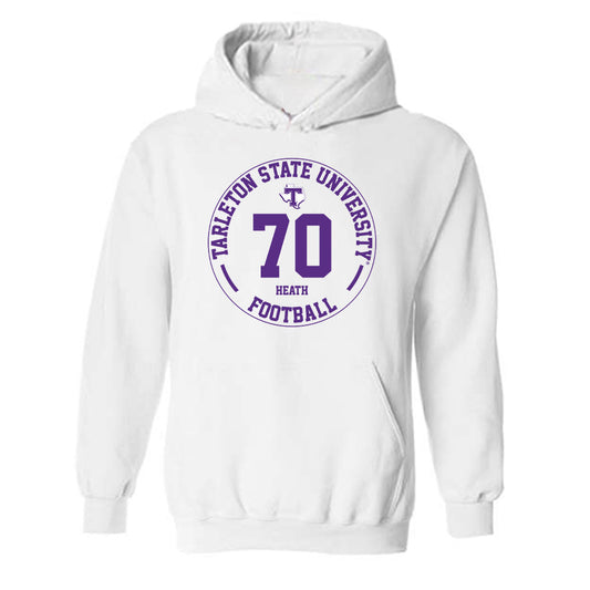 Tarleton State - NCAA Football : Antonio Heath - Classic Fashion Shersey Hooded Sweatshirt-0