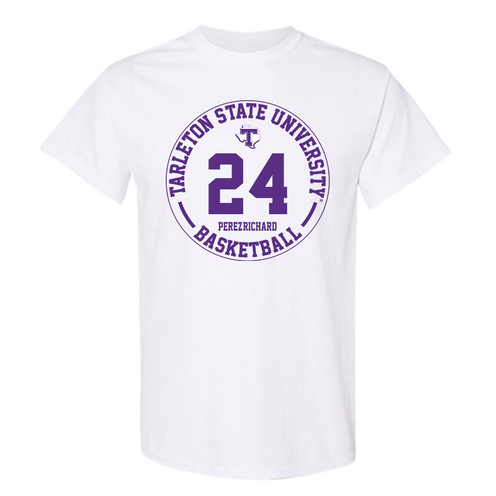 Tarleton State - NCAA Women's Basketball : Jaylynn Perez-Richard - Classic Fashion Shersey T-Shirt-0