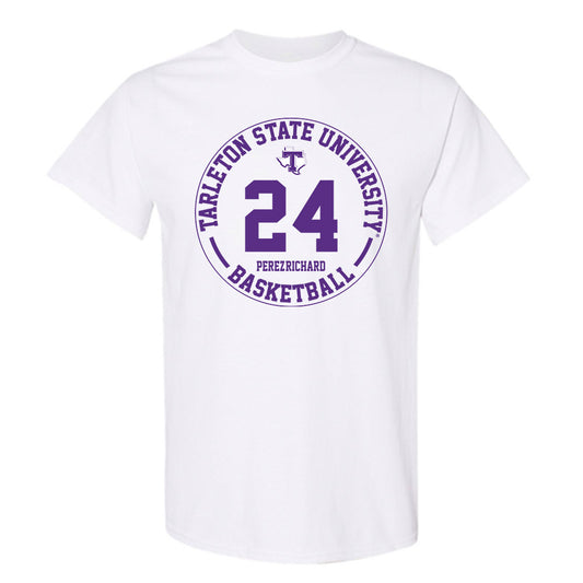 Tarleton State - NCAA Women's Basketball : Jaylynn Perez-Richard - Classic Fashion Shersey T-Shirt-0