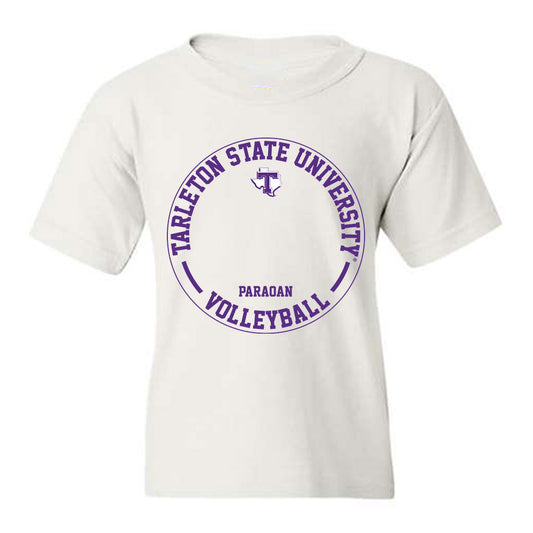 Tarleton State - NCAA Women's Volleyball : Leila Paraoan - Classic Fashion Shersey Youth T-Shirt-0