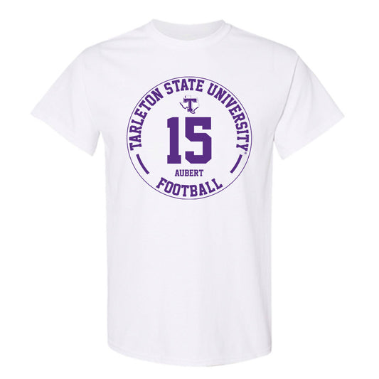 Tarleton State - NCAA Football : Jadan Aubert - Classic Fashion Shersey T-Shirt-0