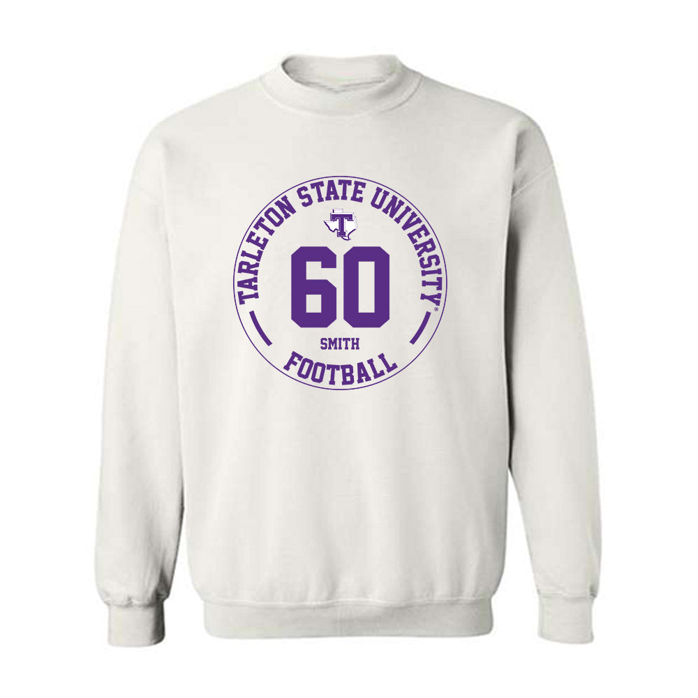 Tarleton State - NCAA Football : Hunter Smith - Classic Fashion Shersey Crewneck Sweatshirt-0