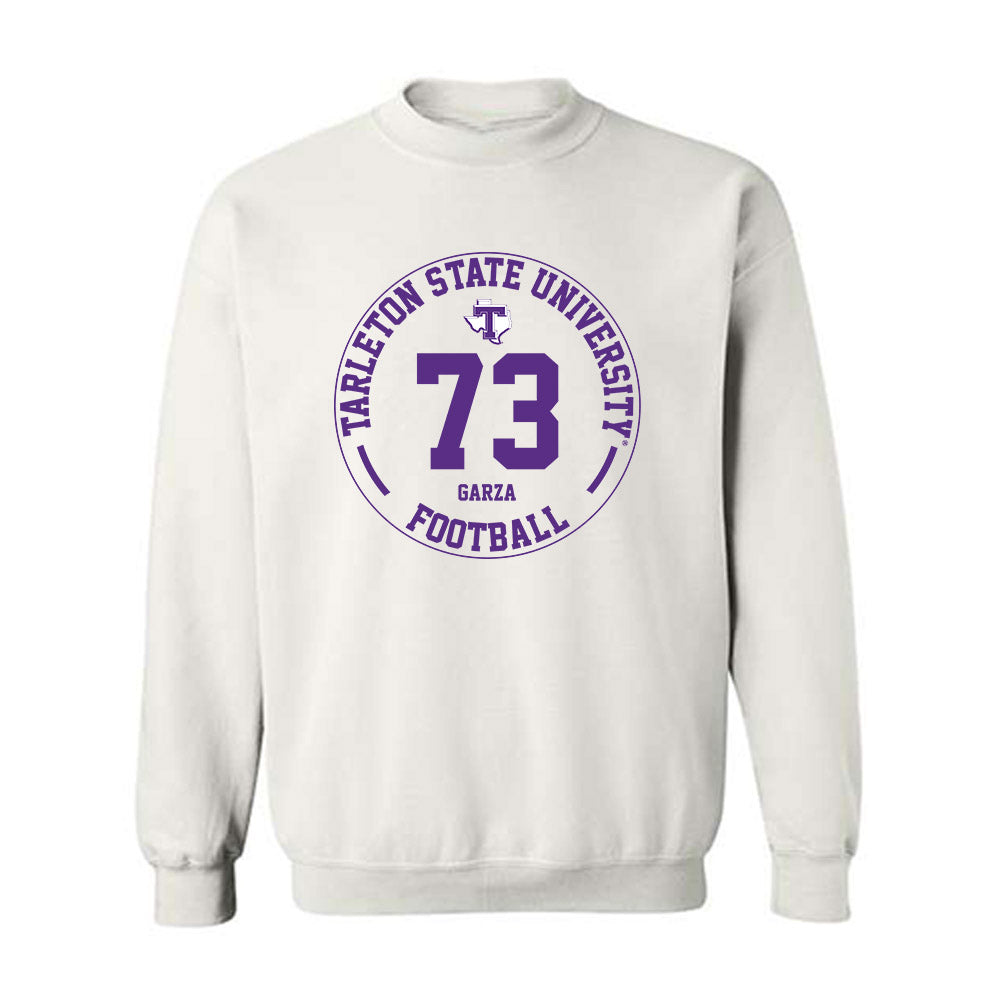 Tarleton State - NCAA Football : Rowdy Garza - Classic Fashion Shersey Crewneck Sweatshirt