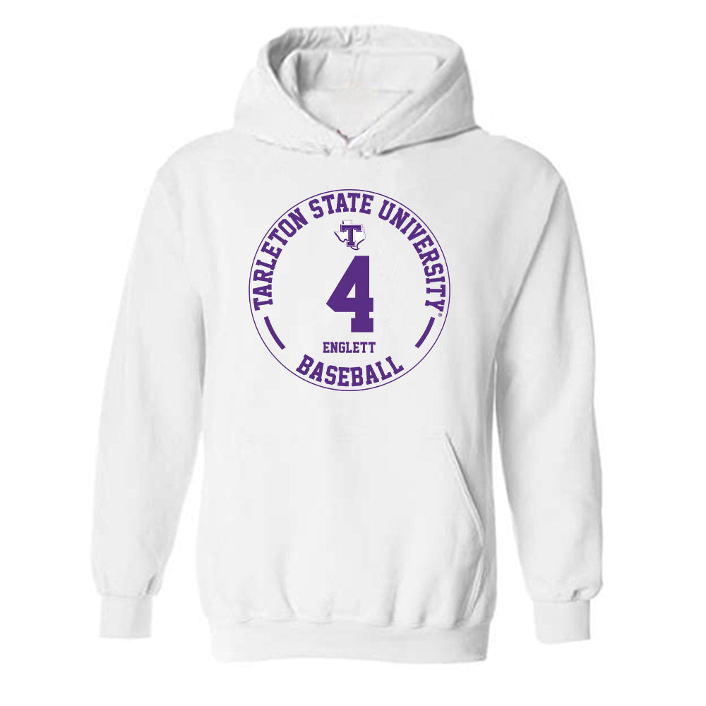 Tarleton State - NCAA Baseball : Brady Englett - Classic Fashion Shersey Hooded Sweatshirt-0
