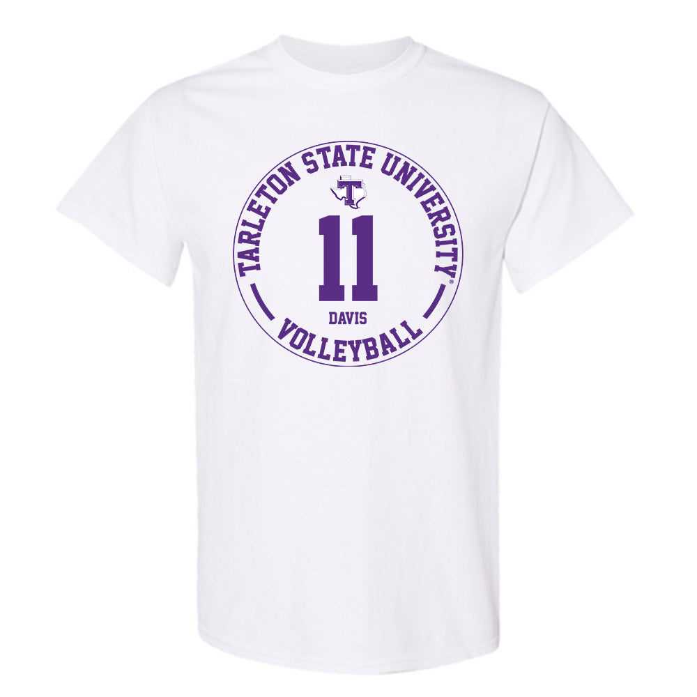 Tarleton State - NCAA Women's Volleyball : Onita Davis - Classic Fashion Shersey T-Shirt-0