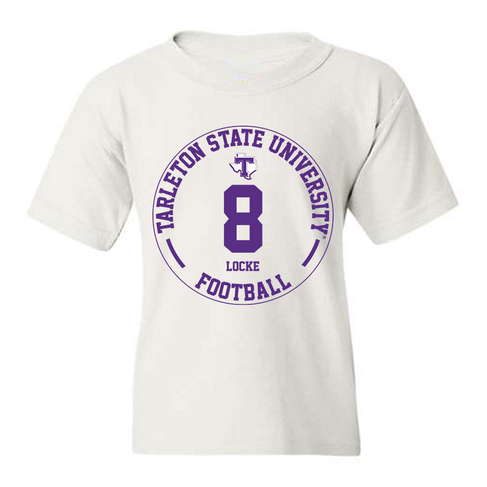 Tarleton State - NCAA Football : Braedyn Locke - Classic Fashion Shersey Youth T-Shirt-0