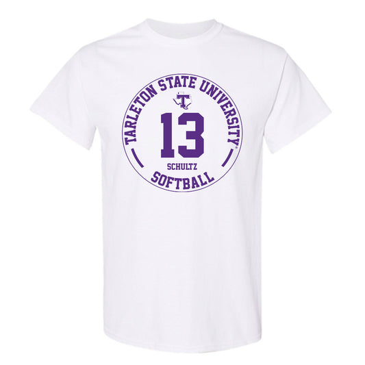 Tarleton State - NCAA Softball : Shelby Schultz - Classic Fashion Shersey T-Shirt-0