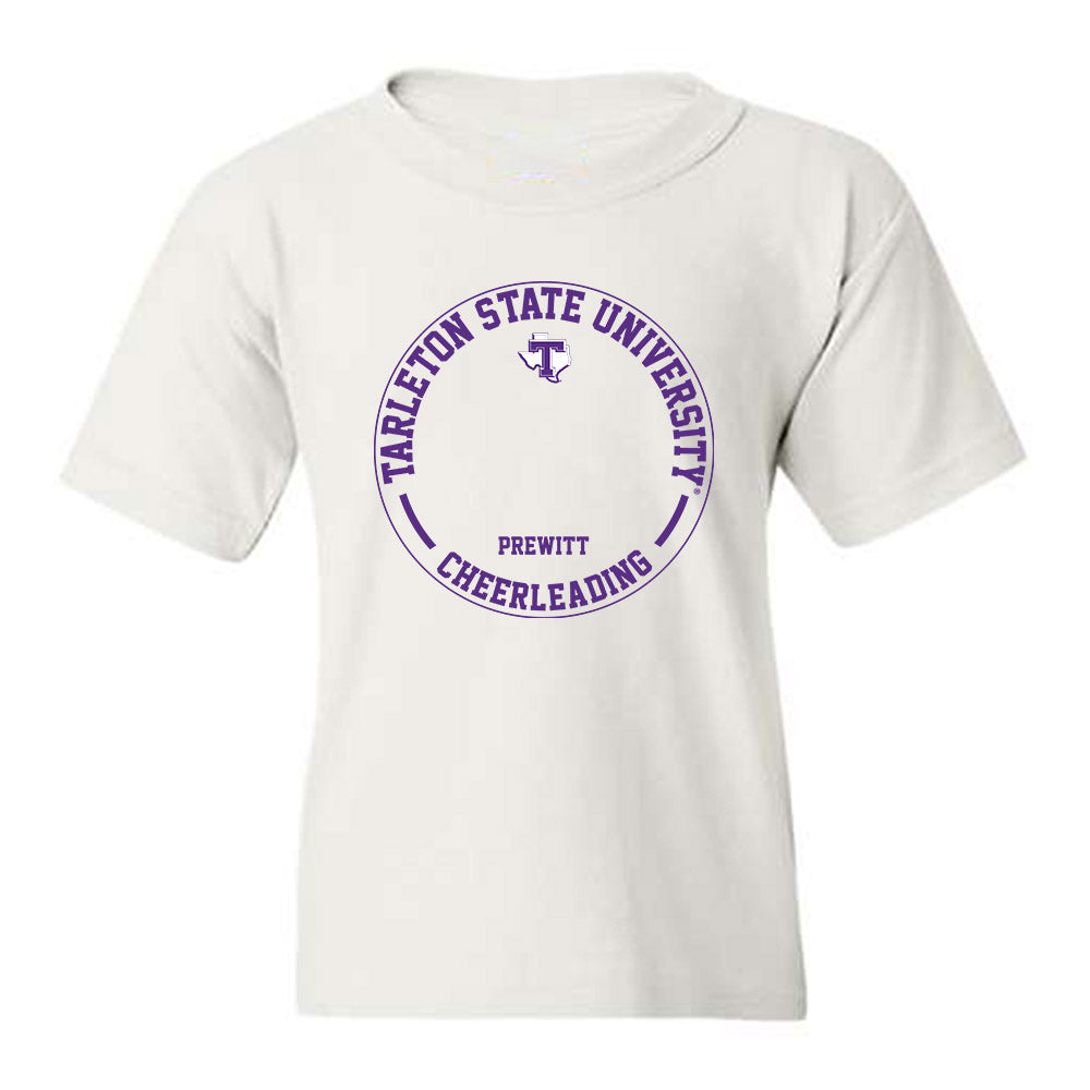 Tarleton State - NCAA Cheerleading : Brooklynn Prewitt - Classic Fashion Shersey Youth T-Shirt-0