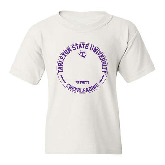 Tarleton State - NCAA Cheerleading : Brooklynn Prewitt - Classic Fashion Shersey Youth T-Shirt-0