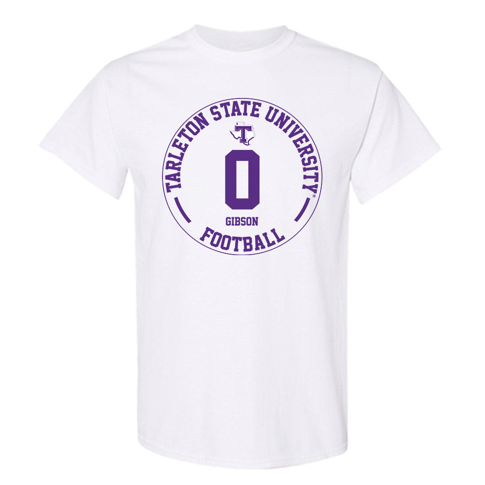 Tarleton State - NCAA Football : Maasai Gibson - Classic Fashion Shersey T-Shirt-0
