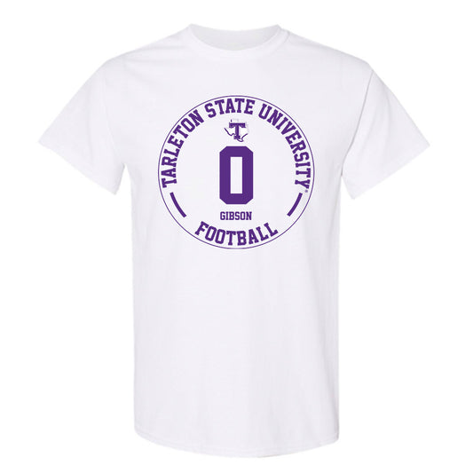 Tarleton State - NCAA Football : Maasai Gibson - Classic Fashion Shersey T-Shirt-0