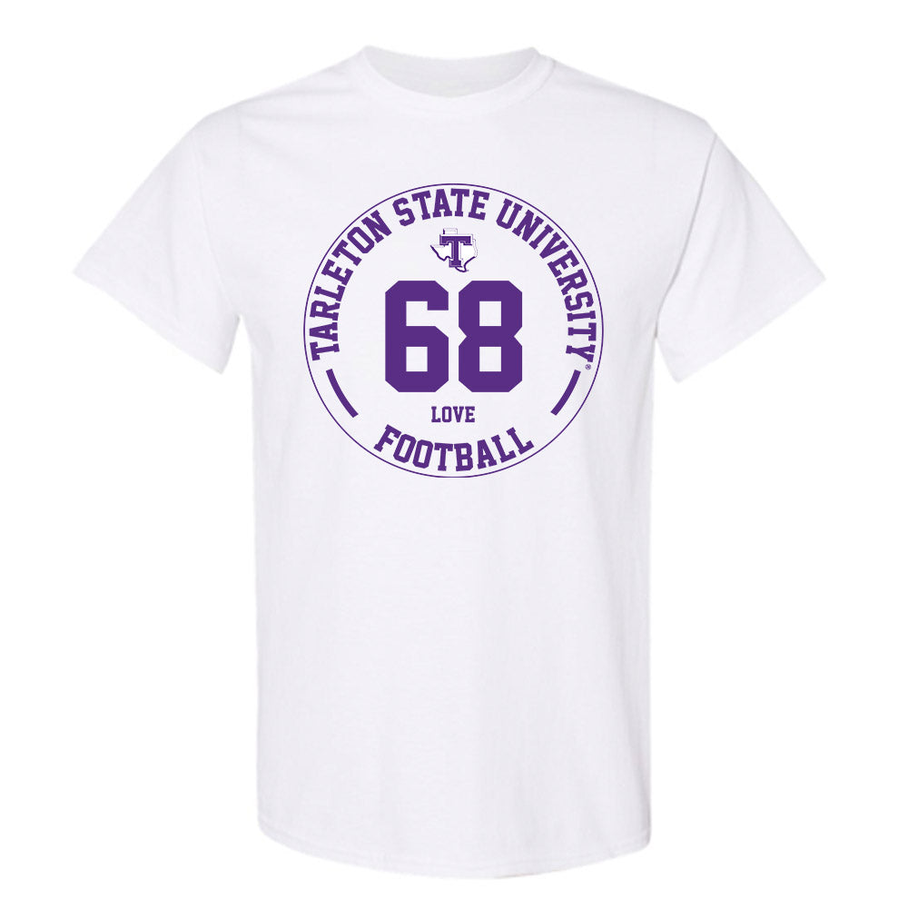 Tarleton State - NCAA Football : Jordan Love - Classic Fashion Shersey T-Shirt-0