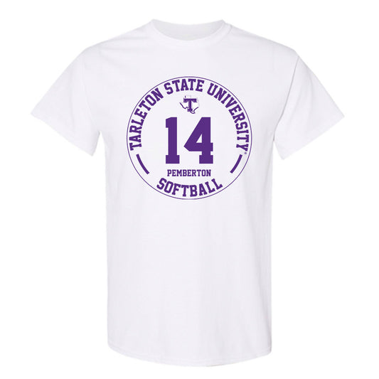 Tarleton State - NCAA Softball : Avery Pemberton - Classic Fashion Shersey T-Shirt-0
