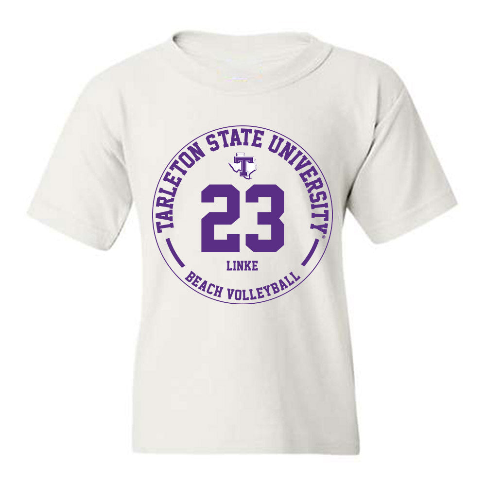 Tarleton State - NCAA Beach Volleyball : Angelina Linke - Classic Fashion Shersey Youth T-Shirt-0