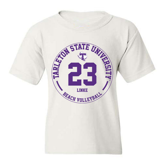 Tarleton State - NCAA Beach Volleyball : Angelina Linke - Classic Fashion Shersey Youth T-Shirt-0