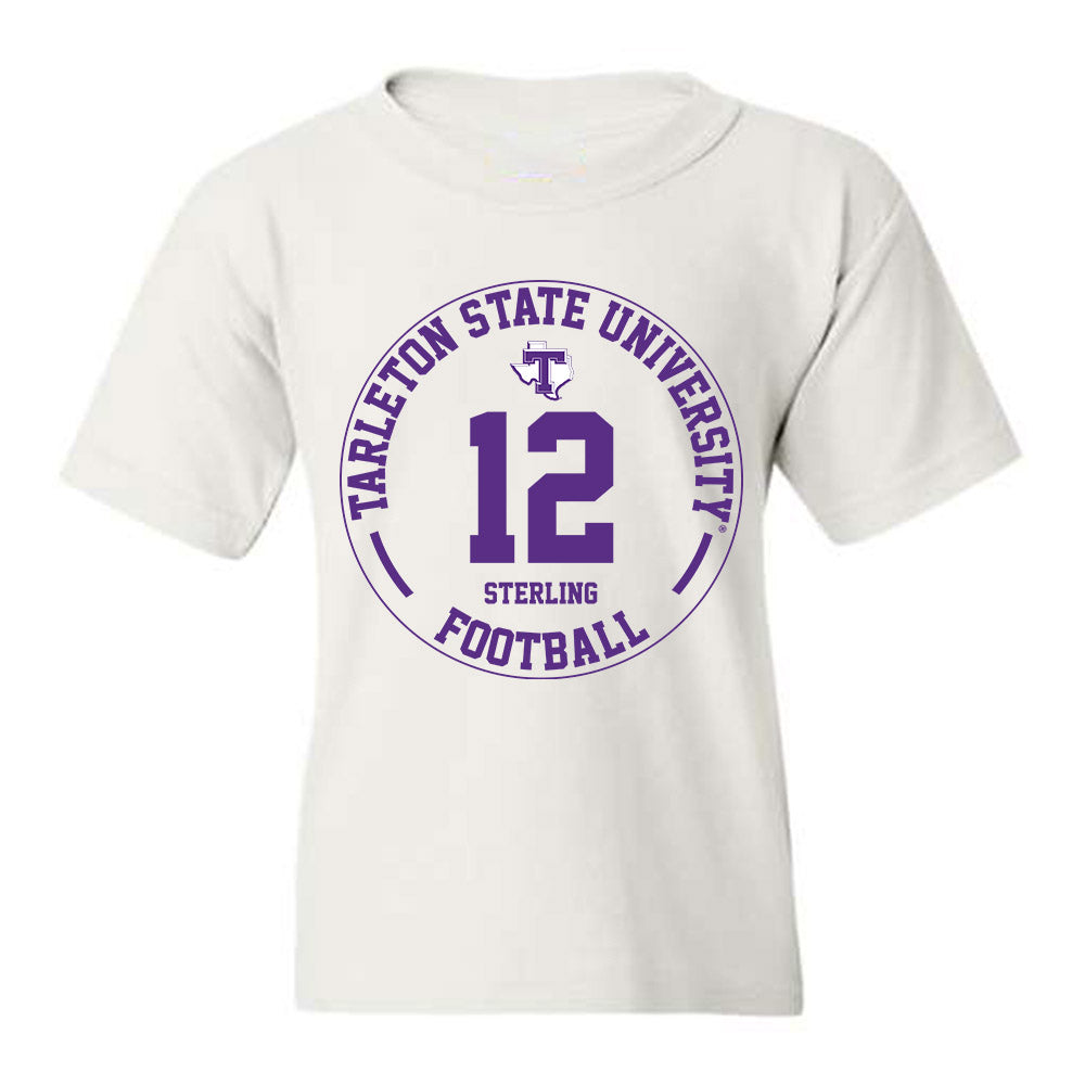Tarleton State - NCAA Football : Devin Sterling - Classic Fashion Shersey Youth T-Shirt