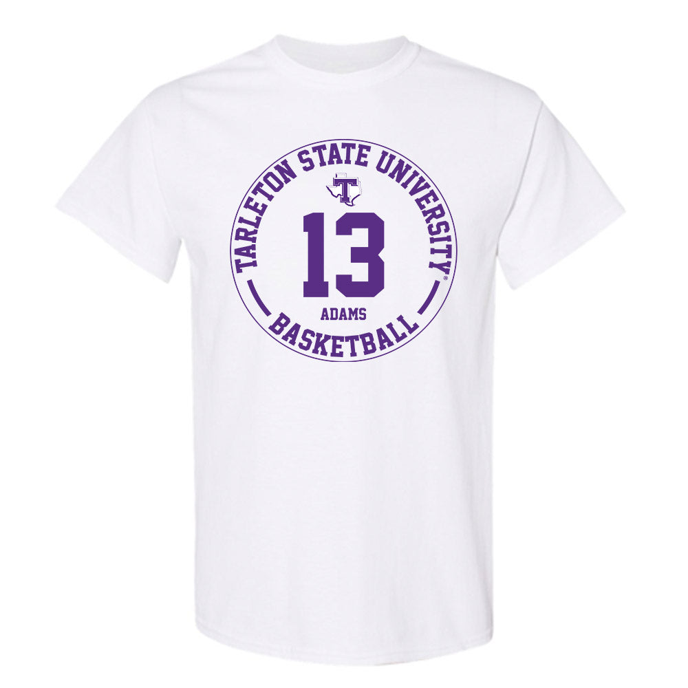 Tarleton State - NCAA Women's Basketball : Gia Adams - Classic Fashion Shersey T-Shirt-0