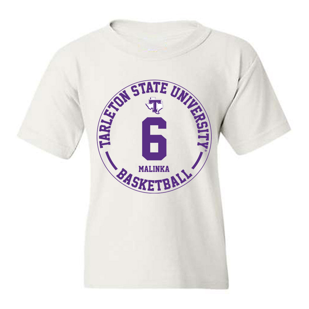 Tarleton State - NCAA Women's Basketball : Luka Malinka - Classic Fashion Shersey Youth T-Shirt-0