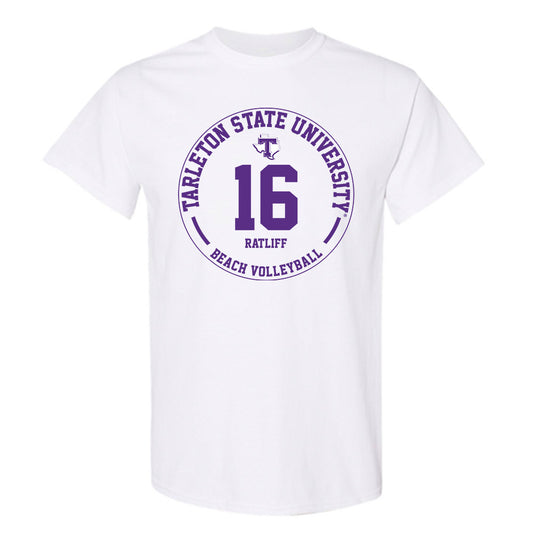 Tarleton State - NCAA Beach Volleyball : Ryder Ratliff - Classic Fashion Shersey T-Shirt-0