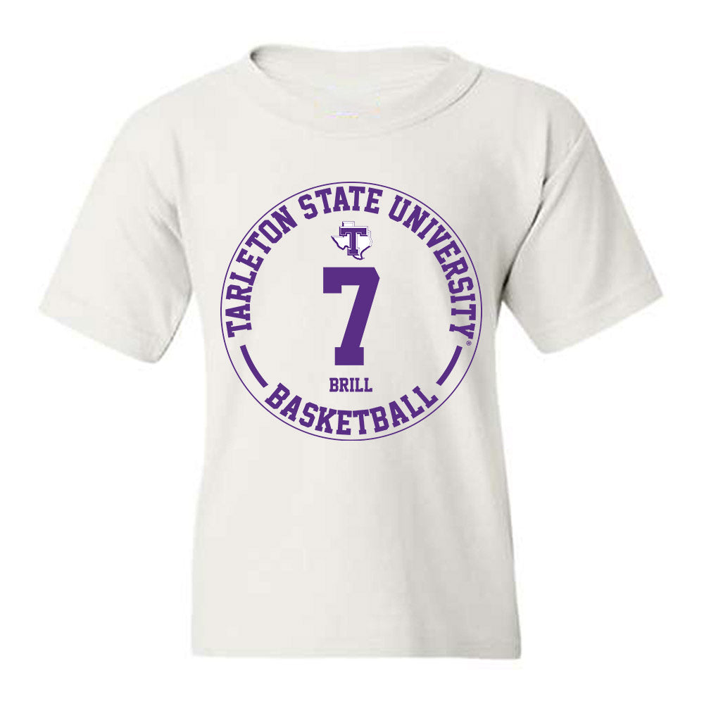 Tarleton State - NCAA Women's Basketball : Jailynn Brill - Classic Fashion Shersey Youth T-Shirt-0