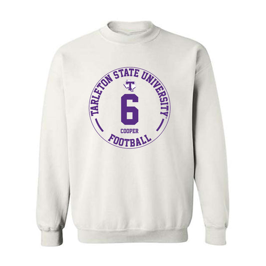Tarleton State - NCAA Football : Darius Cooper - Classic Fashion Shersey Crewneck Sweatshirt