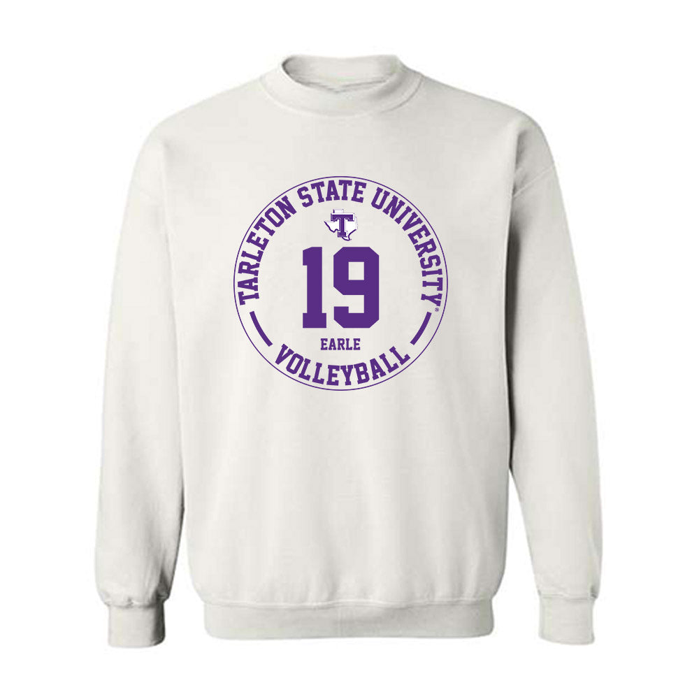 Tarleton State - NCAA Women's Volleyball : Alexa Earle - Classic Fashion Shersey Crewneck Sweatshirt-0