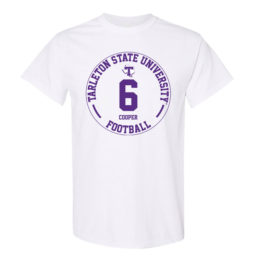 Tarleton State - NCAA Football : Darius Cooper - Classic Fashion Shersey T-Shirt