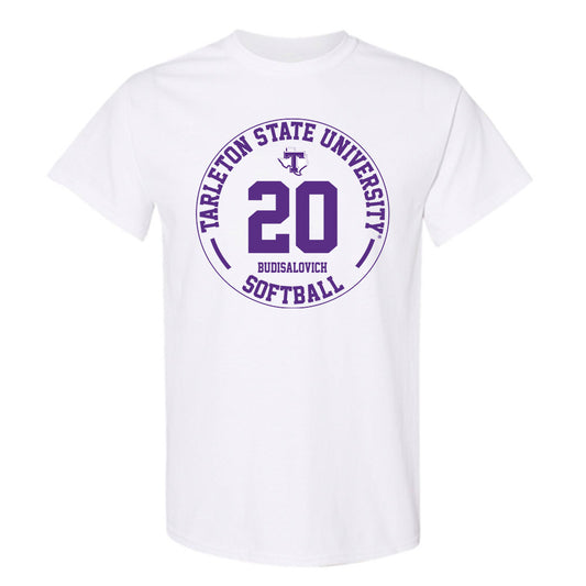 Tarleton State - NCAA Softball : Alyssa Budisalovich - Classic Fashion Shersey T-Shirt-0