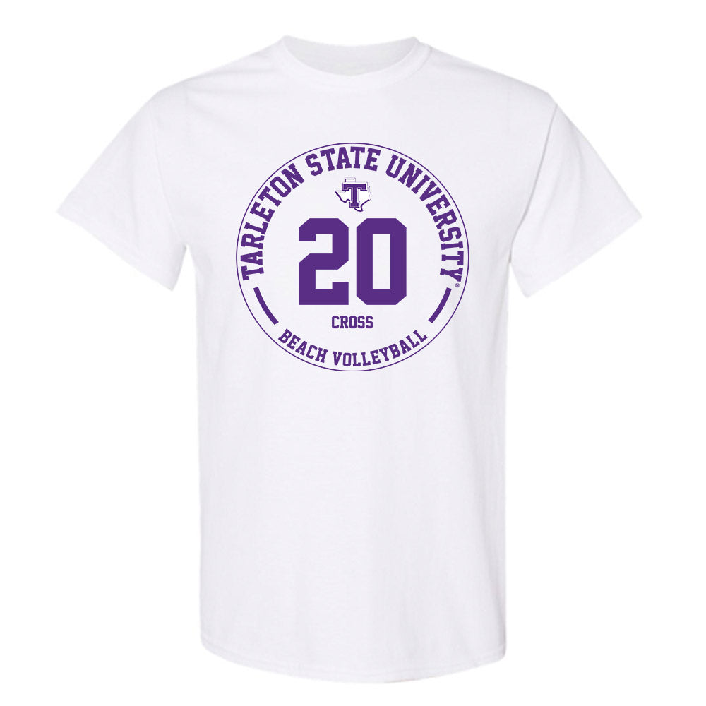 Tarleton State - NCAA Beach Volleyball : Quinn Cross - Classic Fashion Shersey T-Shirt-0