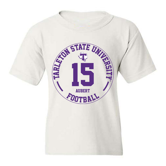 Tarleton State - NCAA Football : Jadan Aubert - Classic Fashion Shersey Youth T-Shirt-0
