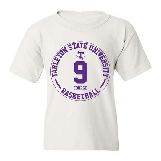 Tarleton State - NCAA Men's Basketball : Collin Course - Classic Fashion Shersey Youth T-Shirt-0