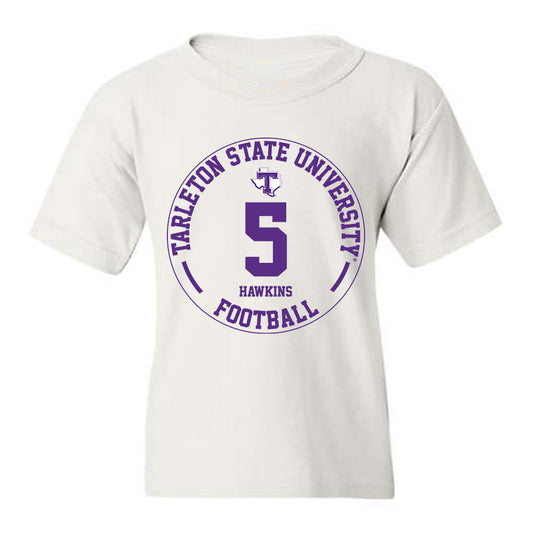 Tarleton State - NCAA Football : Dabari Hawkins - Classic Fashion Shersey Youth T-Shirt-0