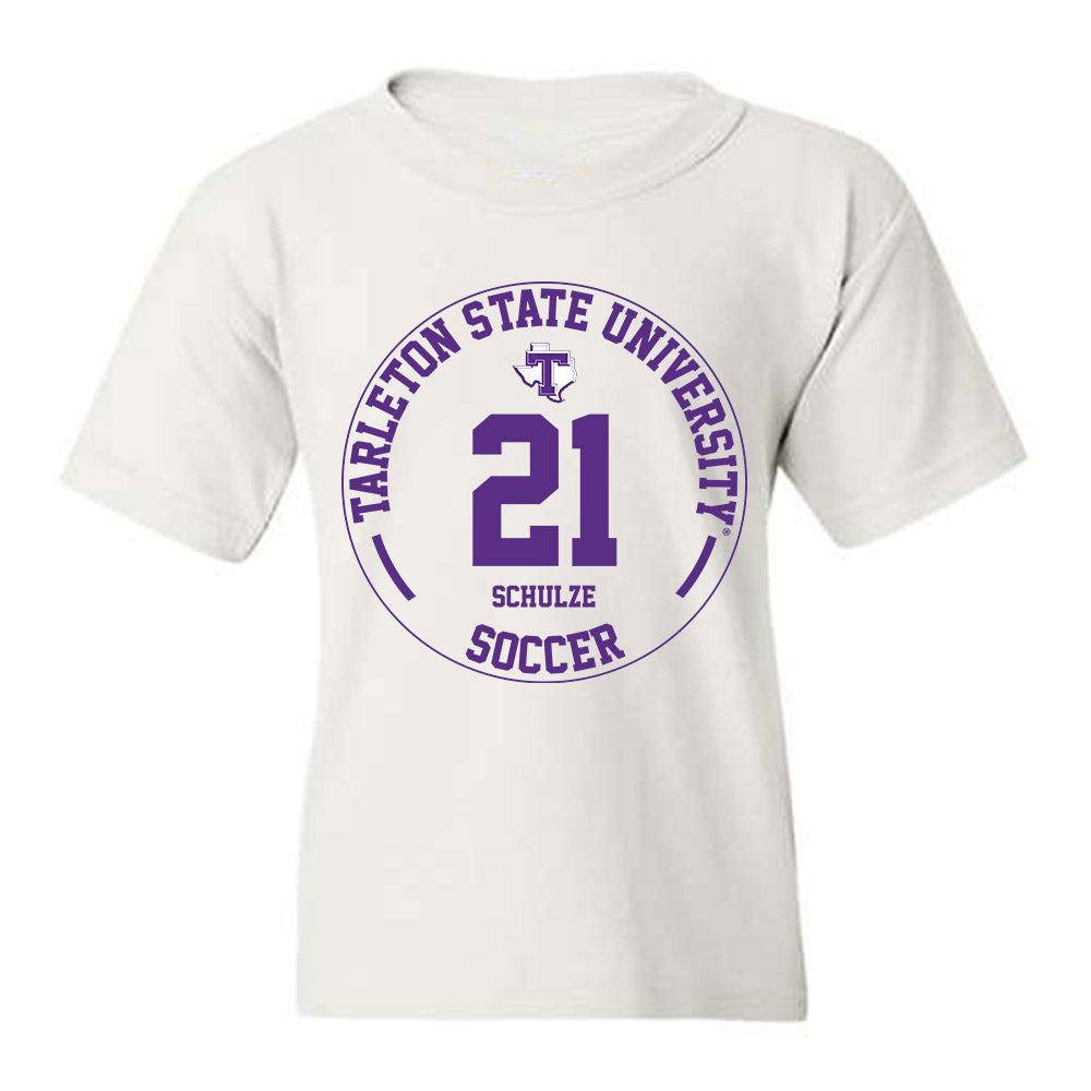 Tarleton State - NCAA Women's Soccer : Sammy Schulze - Classic Fashion Shersey Youth T-Shirt-0