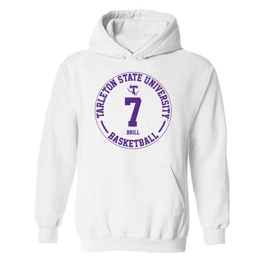 Tarleton State - NCAA Women's Basketball : Jailynn Brill - Classic Fashion Shersey Hooded Sweatshirt-0