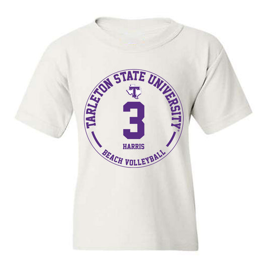 Tarleton State - NCAA Beach Volleyball : Jayda Harris - Classic Fashion Shersey Youth T-Shirt-0