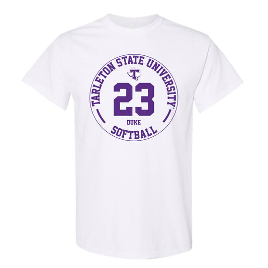 Tarleton State - NCAA Softball : Jaelynn Duke - Classic Fashion Shersey T-Shirt-0
