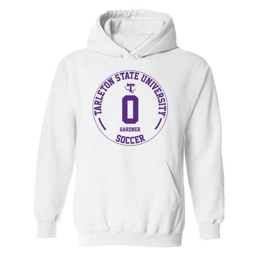 Tarleton State - NCAA Women's Soccer : Jaelyn Gardner - Classic Fashion Shersey Hooded Sweatshirt-0