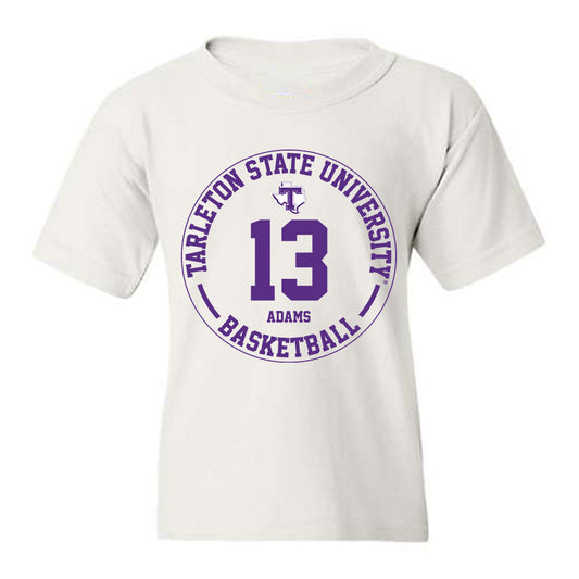 Tarleton State - NCAA Women's Basketball : Gia Adams - Classic Fashion Shersey Youth T-Shirt-0