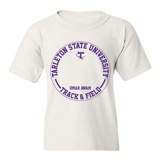 Tarleton State - NCAA Women's Track & Field : Sakina Umar Awam - Classic Fashion Shersey Youth T-Shirt-0