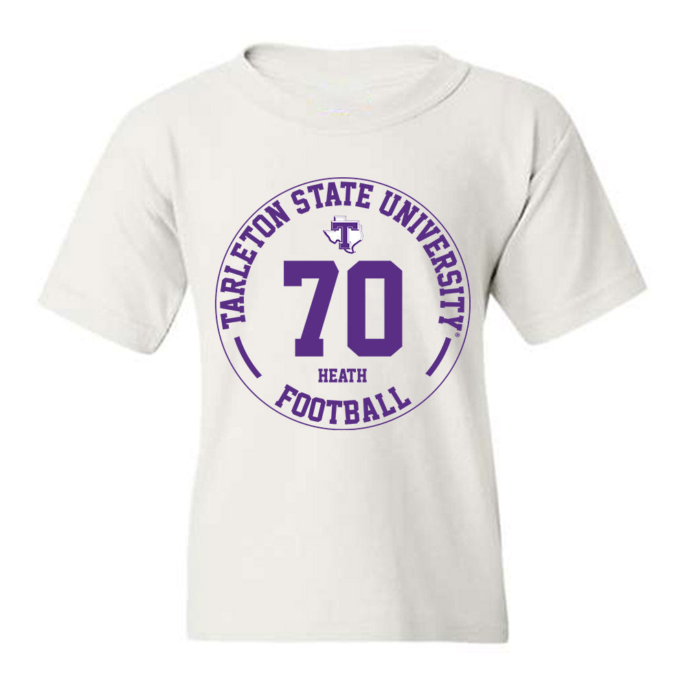 Tarleton State - NCAA Football : Antonio Heath - Classic Fashion Shersey Youth T-Shirt-0