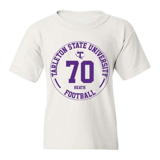 Tarleton State - NCAA Football : Antonio Heath - Classic Fashion Shersey Youth T-Shirt-0