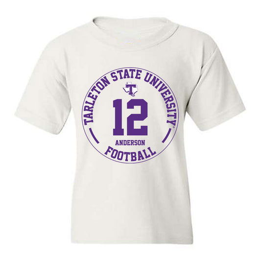Tarleton State - NCAA Football : Kaden Anderson - Classic Fashion Shersey Youth T-Shirt-0