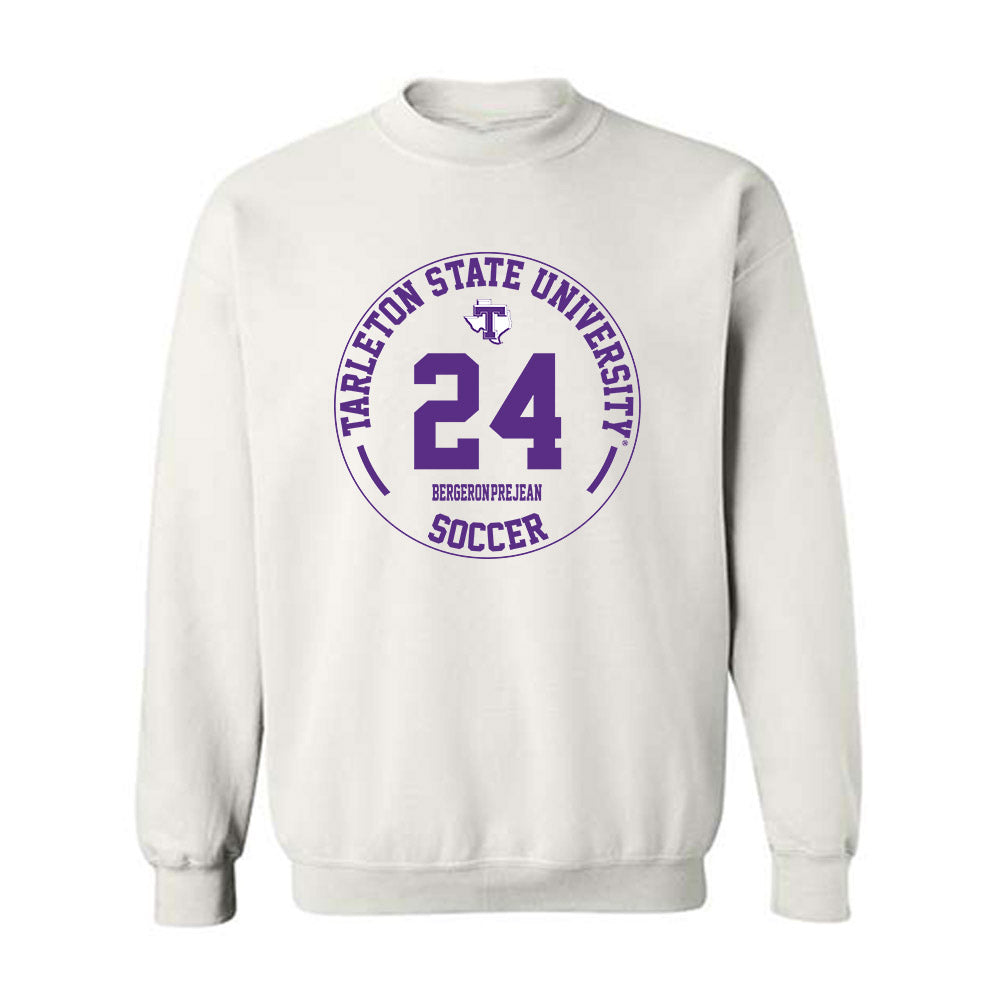 Tarleton State - NCAA Women's Soccer : Isa Bergeron-Prejean - Classic Fashion Shersey Crewneck Sweatshirt-0
