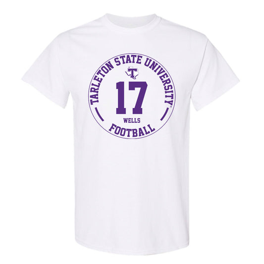 Tarleton State - NCAA Football : CJ Wells - Classic Fashion Shersey T-Shirt-0
