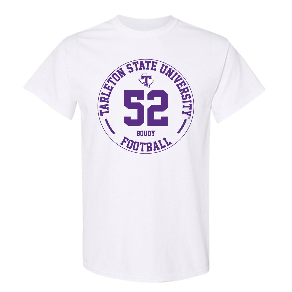 Tarleton State - NCAA Football : Nate Boudy - Classic Fashion Shersey T-Shirt-0