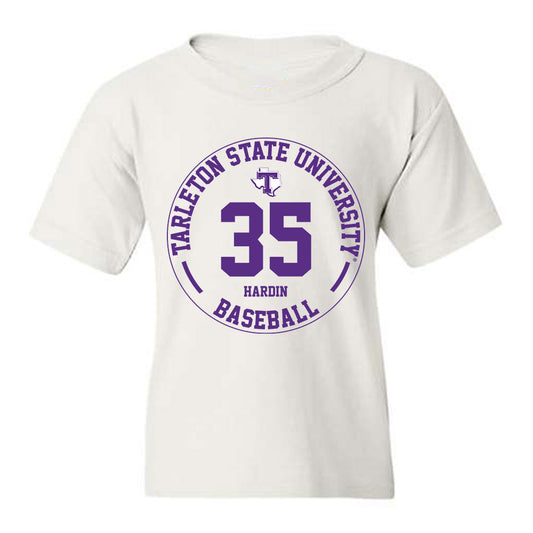 Tarleton State - NCAA Baseball : Andrew Hardin - Classic Fashion Shersey Youth T-Shirt-0