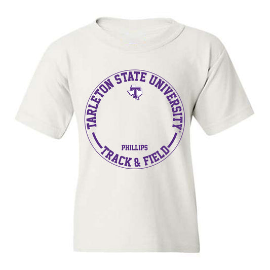 Tarleton State - NCAA Women's Track & Field : Jayana Phillips - Classic Fashion Shersey Youth T-Shirt-0