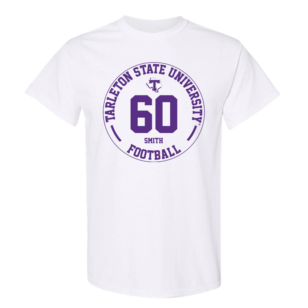 Tarleton State - NCAA Football : Hunter Smith - Classic Fashion Shersey T-Shirt-0