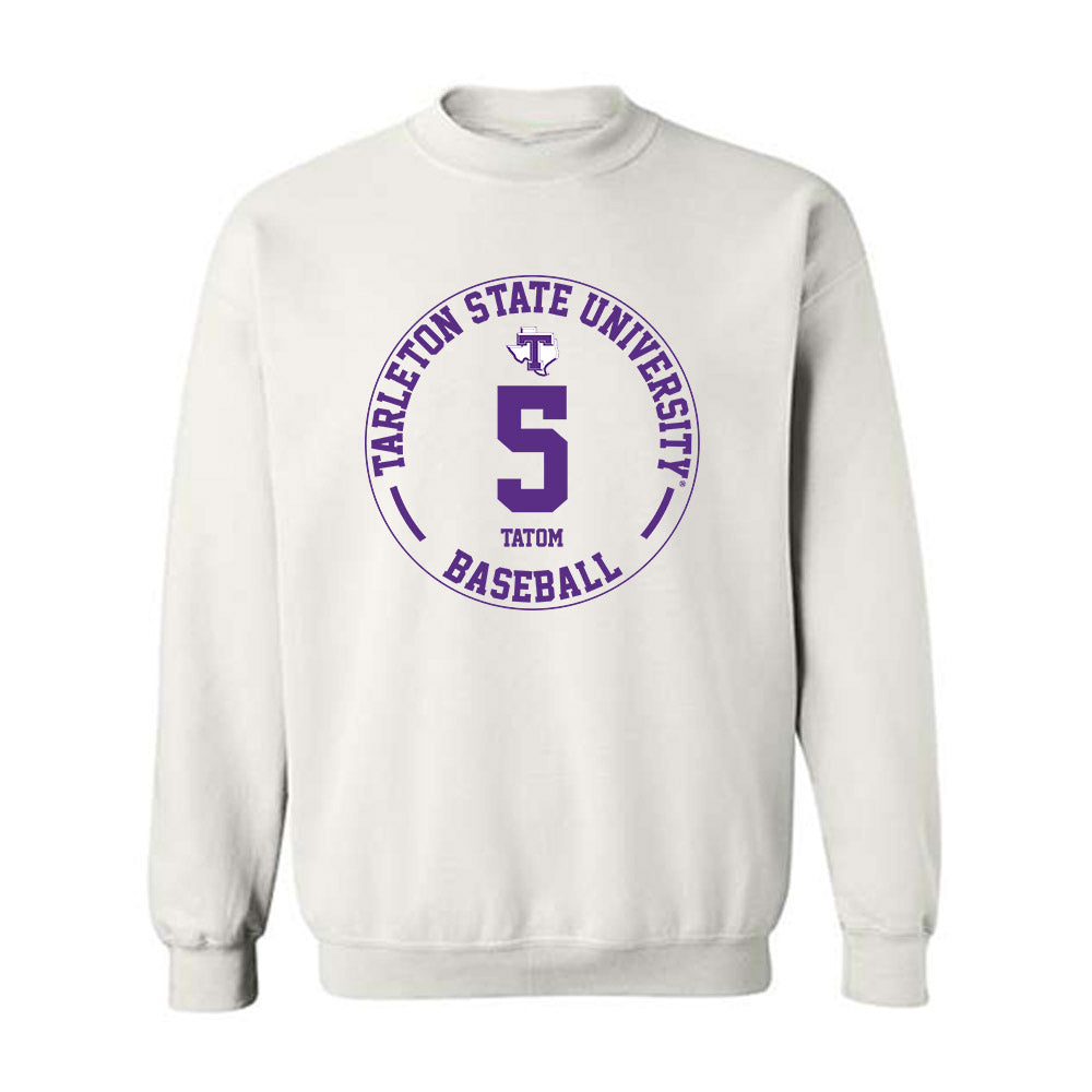 Tarleton State - NCAA Baseball : Jake Tatom - Classic Fashion Shersey Crewneck Sweatshirt-0